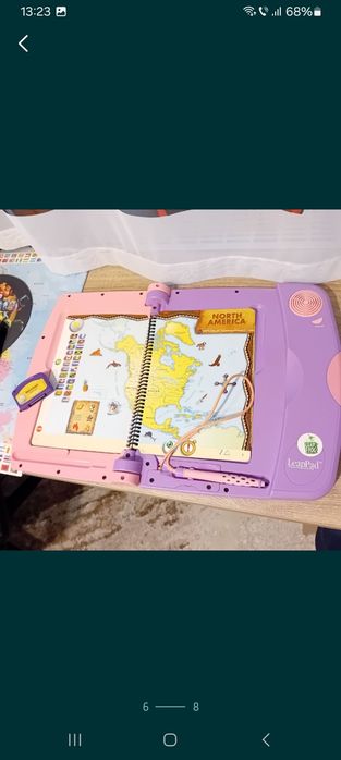 LeapPad cu husa si 14 casete
