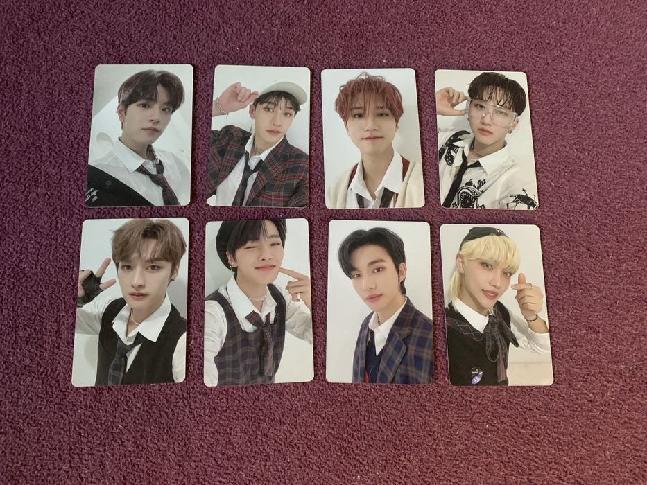 Stray kids сет фотокартички Christmas evel