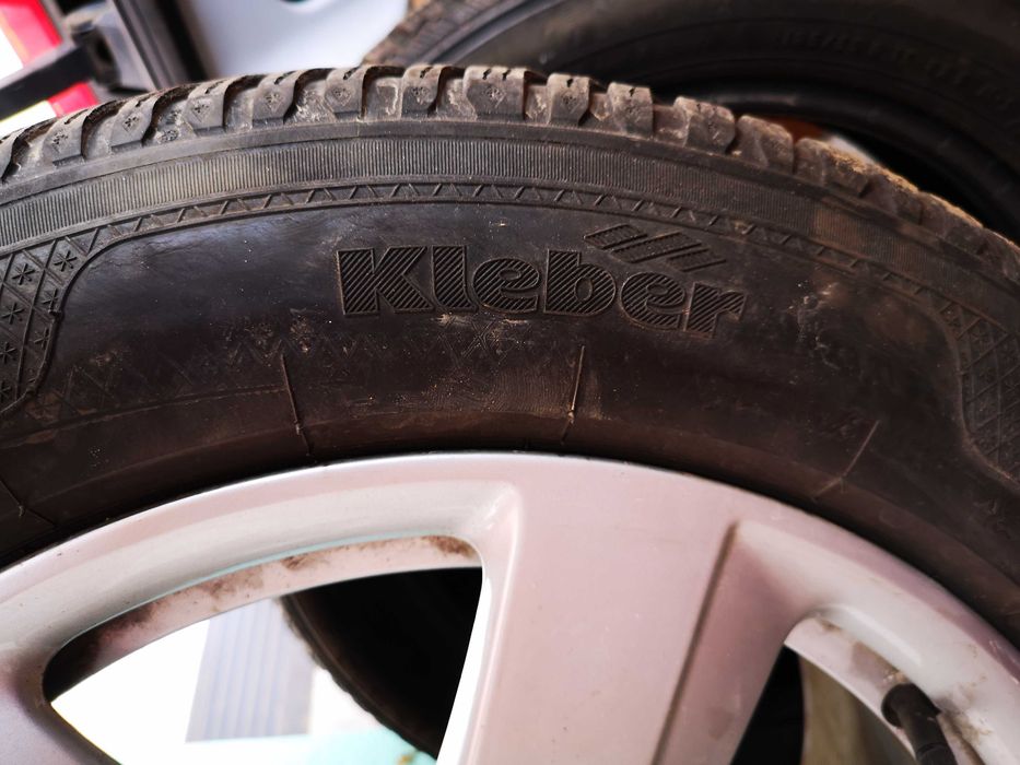 Джанти с гуми 4бр. AUDI 17" със зимни KLEBER 225/55/17