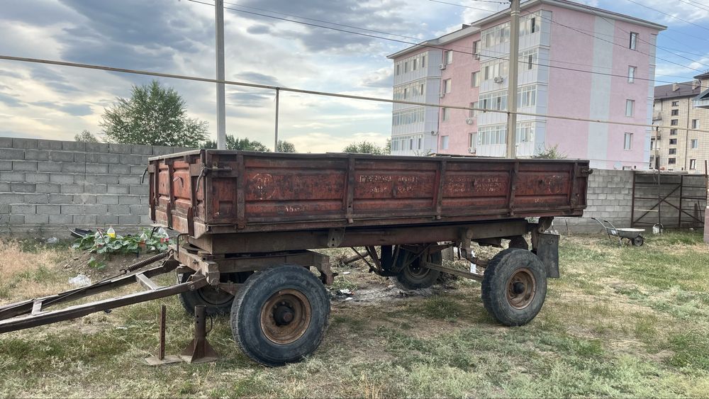 Трактор мтз 50 с прицепом