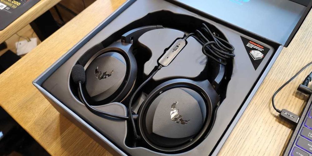 Casti cu microfon ASUS TUF Gaming H5 USB