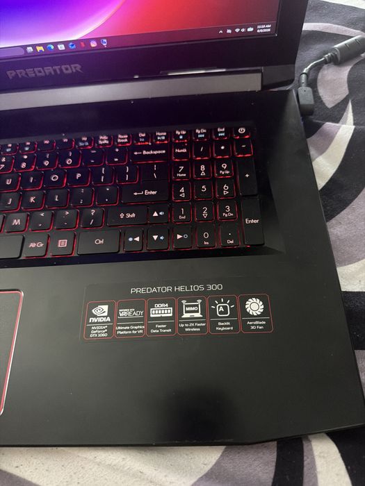 Acer Predator Gaming i7-8750H GTX 1060 6GB 32GB RAM