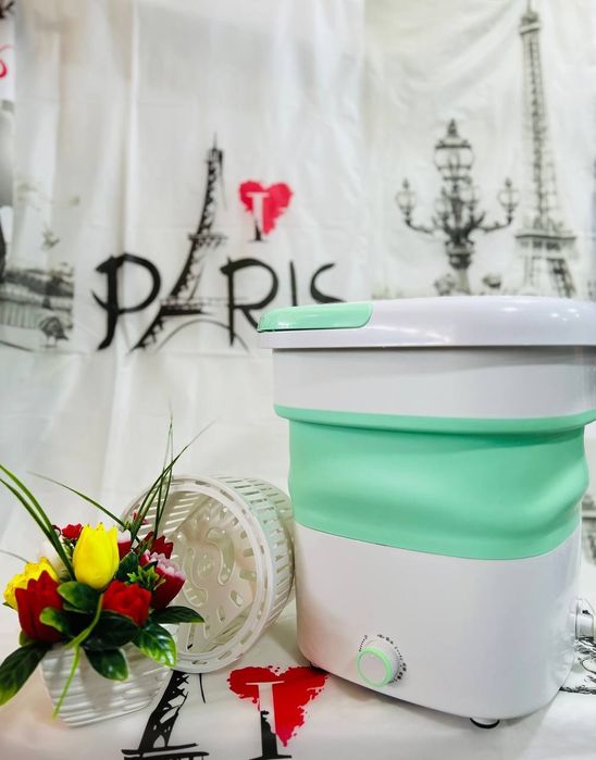 Портативная складная стиральная машина для белья с UV - стерилизацией