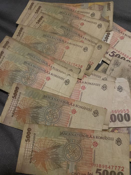 Bancnote de 5000 de lei din 1998