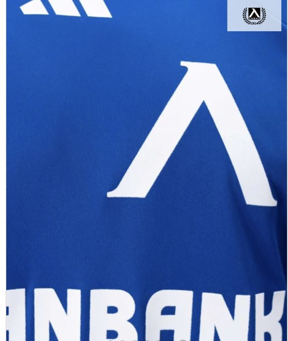 Оригинална мачова футболна тениска фланелка на Левски 1914 София