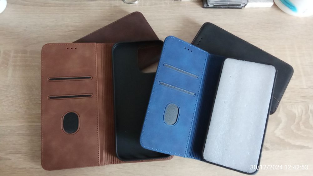 Кожен калъф за IPhone 15/16