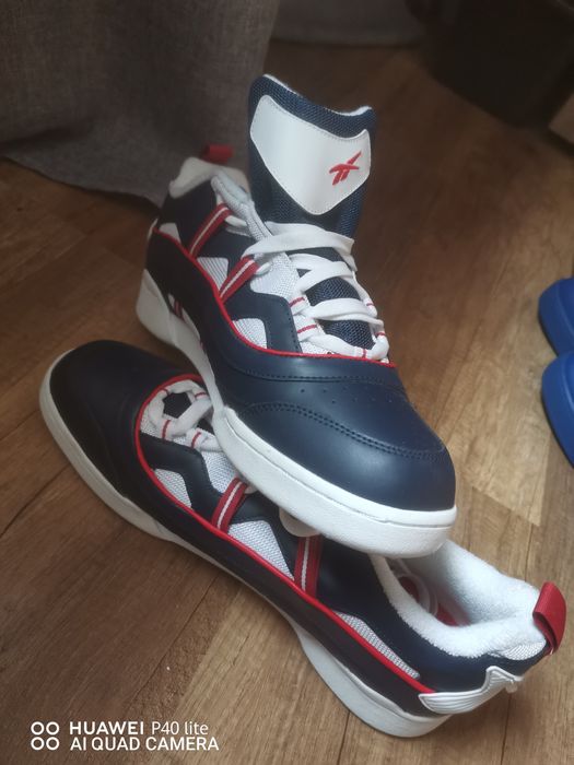 Reebok Workout Plus RC 1.0 Herren Blau Leder