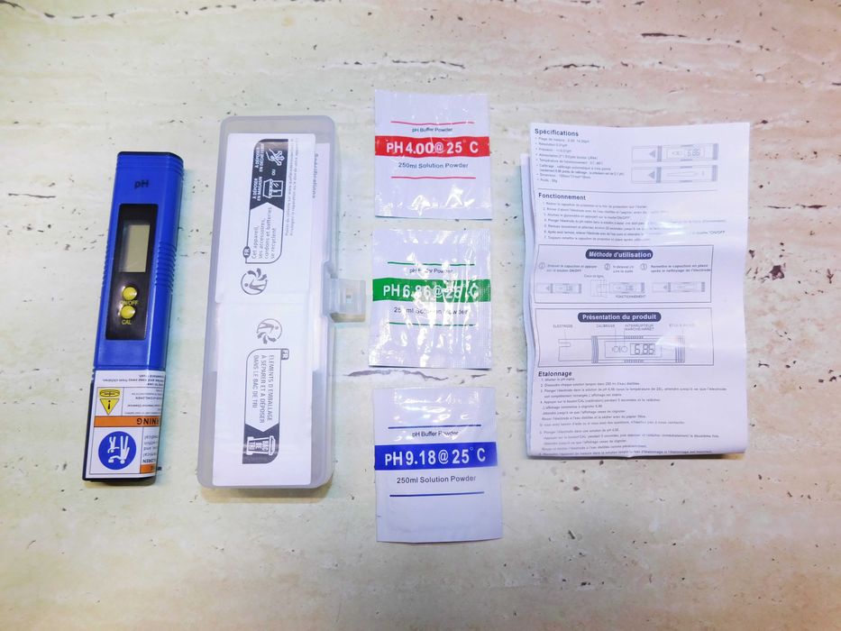 Tester PH digita, LCD, test de apa (ciubar, piscina, jacuzzi etc.)