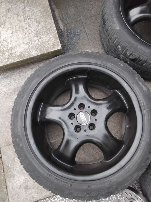 Джанти 17ки 5х100 и два броя фланци 20мм 5х100/112