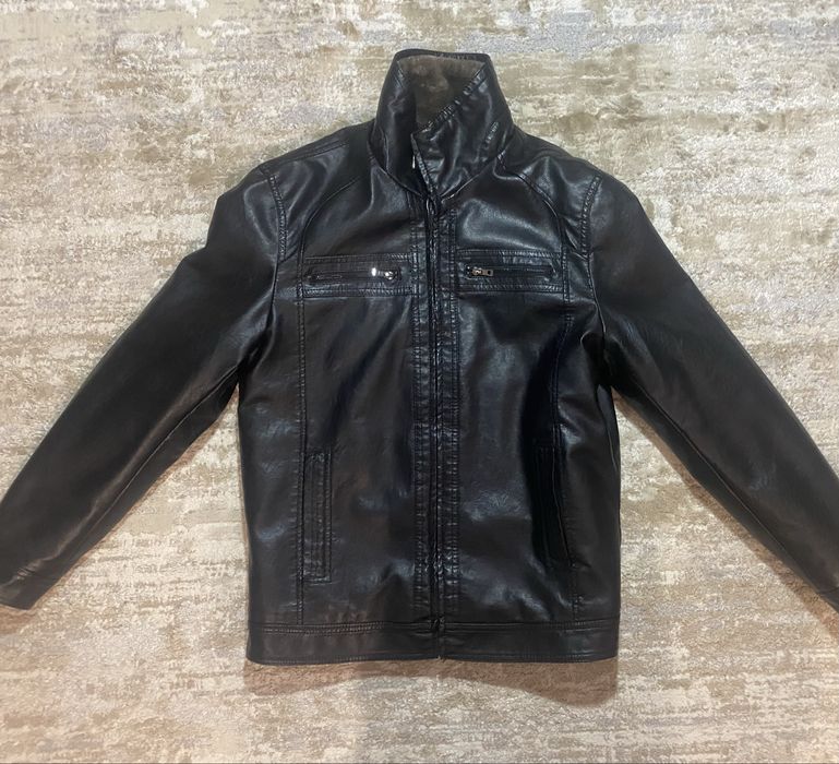 Куртка кожаная