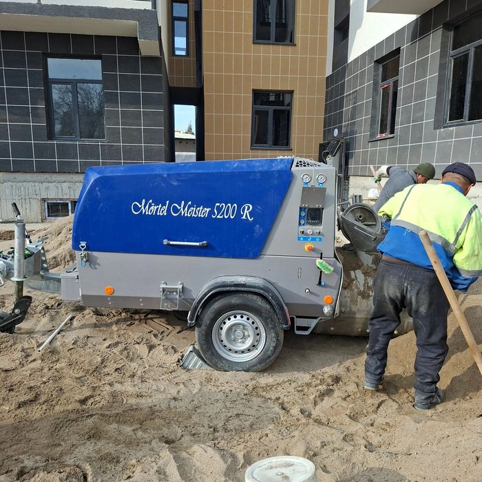 Полусухая стяжка пола