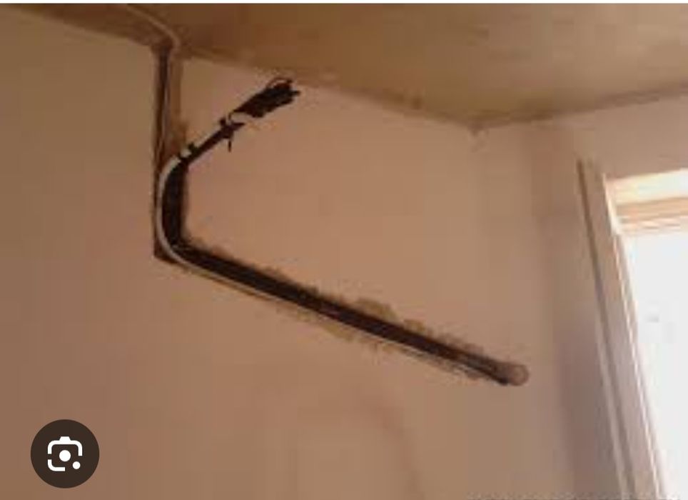 Установка кондиционера штрабление