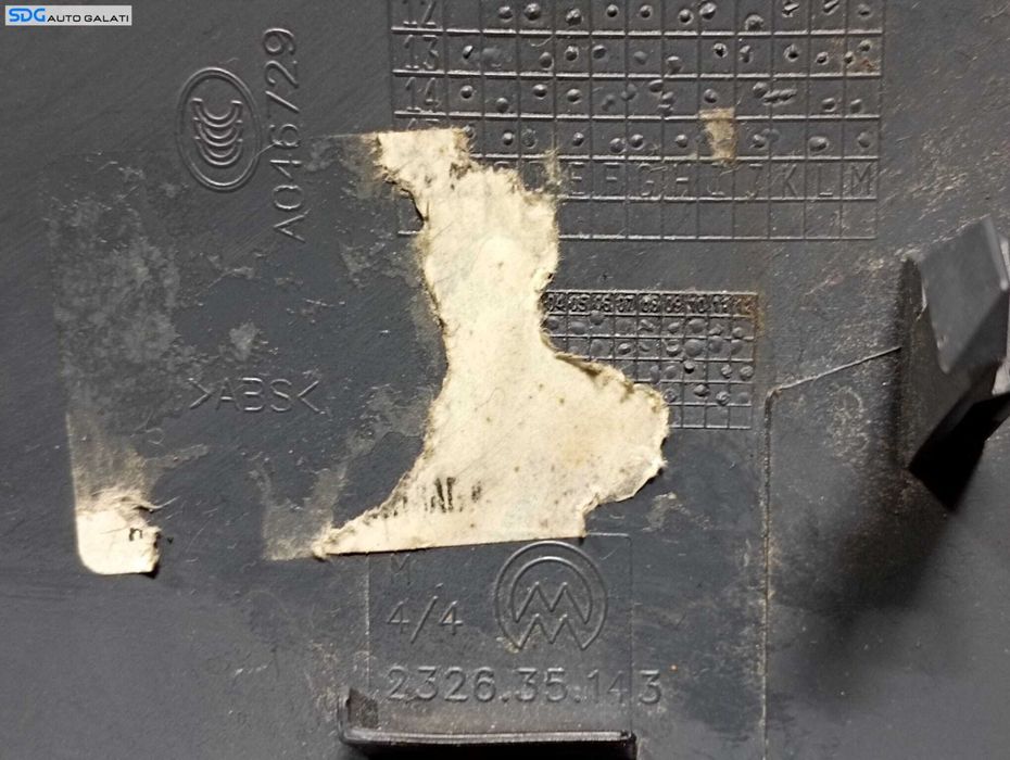 Capac Carcasa Oglinda Stanga Peugeot 208 2012 - 2019 Cod 2326.35.143 232635143 [M4134]