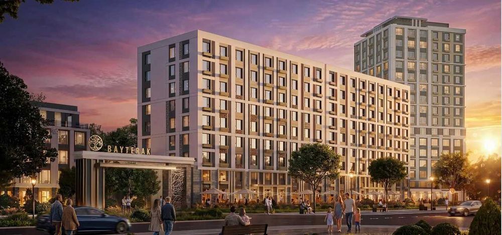 Новый Ташкент | BAYTERAK | 3-комн. 73 м² | Первый взнос от 16 600