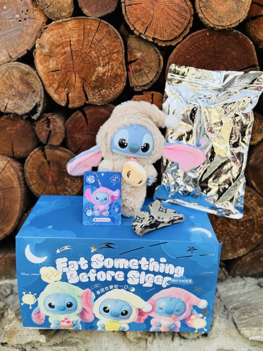 Labubu stitch miniso disney