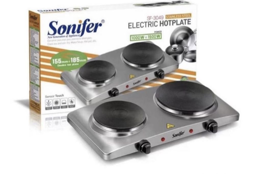СКИДКА Электрическая плита Sonifer SF-3049 ишлаши ало.
