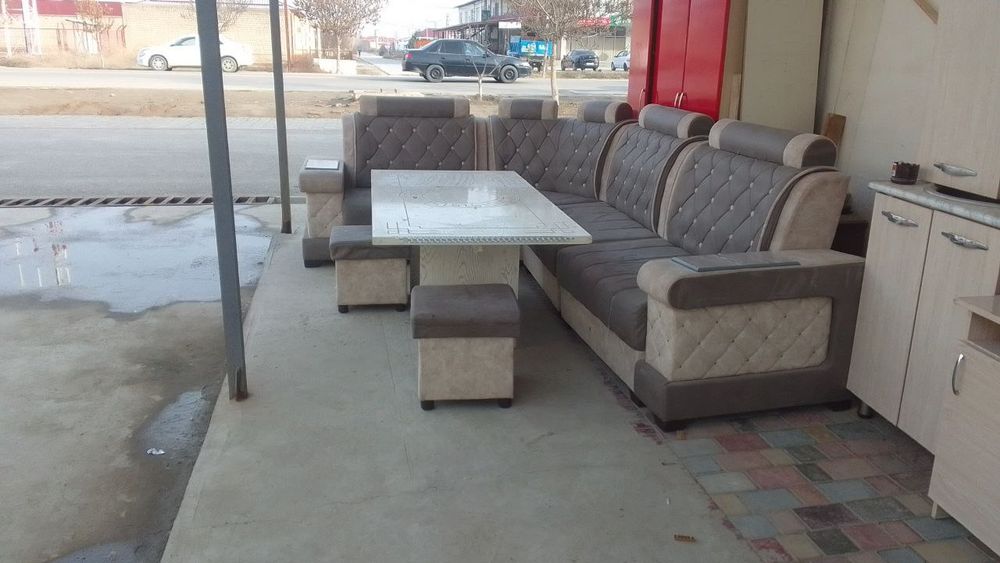 Уголок для гостиной и диван раздвижной