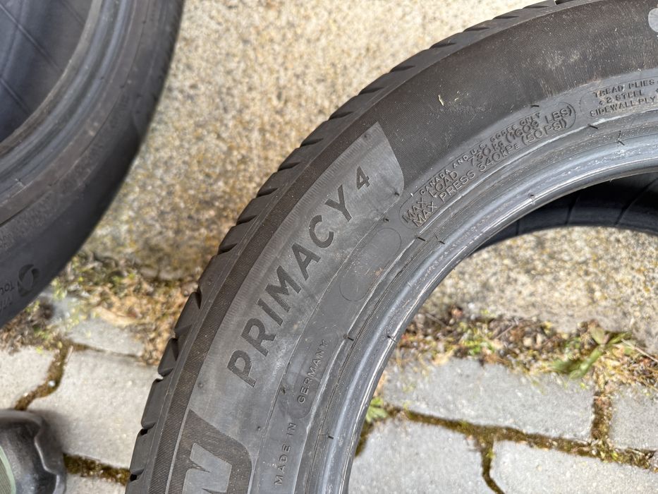 ОТЛИЧНИ Единични Бройки Летни Гуми С Борд 215/55R/16 -MICHELIN- DOT:0219- 5.0мм. *20€ за 1бр*