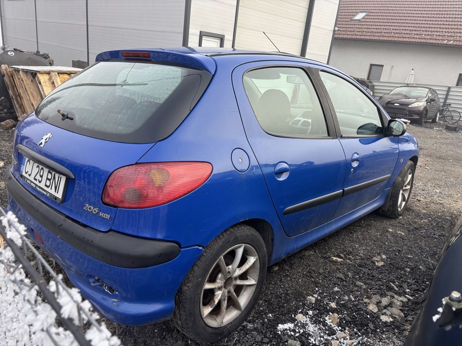 Bara spate peugeot 206 albastru motor 1.6diesel