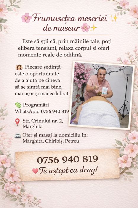 Salonul se afla in marghita fac si deplasare in marghita.