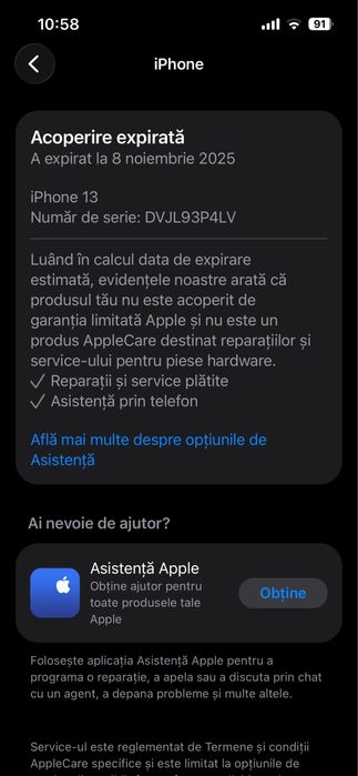 Iphone 13 128GB 87% sanatate baterie