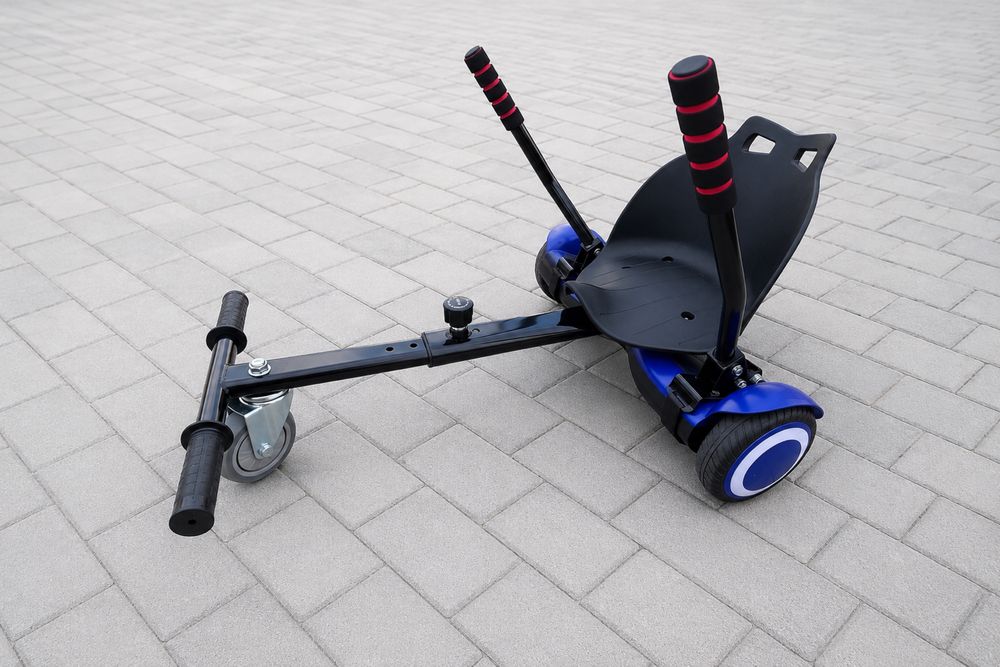 Hoverboard Jetson Prism + Kart/Scaun Trizand – aproape nou, probat o singură dată