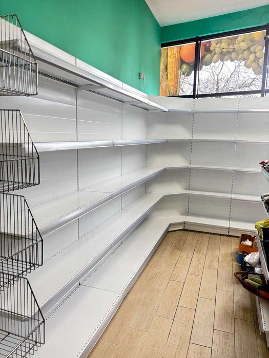 Стелажи за магазин нови - крайстенни и островни