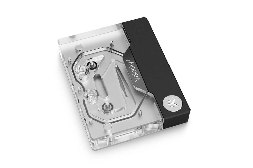Водоблок EK-Quantum Velocity² D-RGB - AM5 Nickel + Plexi