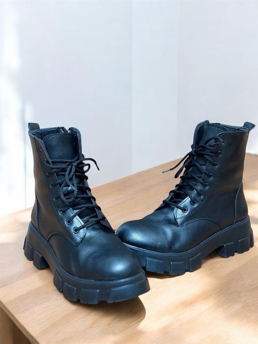 Cizme damă de iarnă din piele artificială