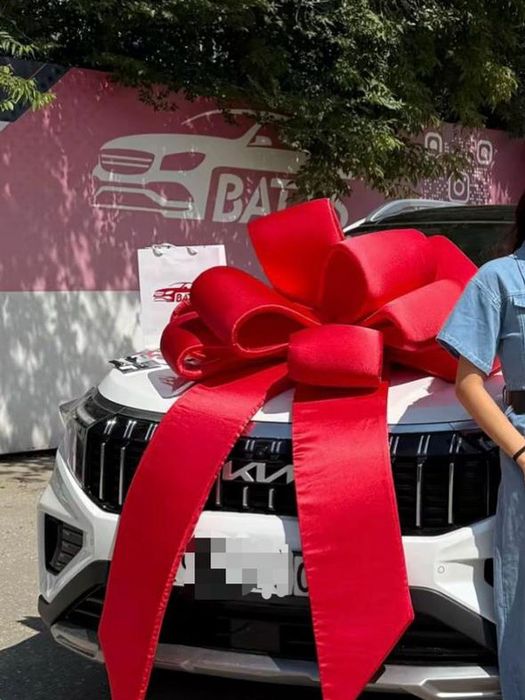 Бант на машину подарочный