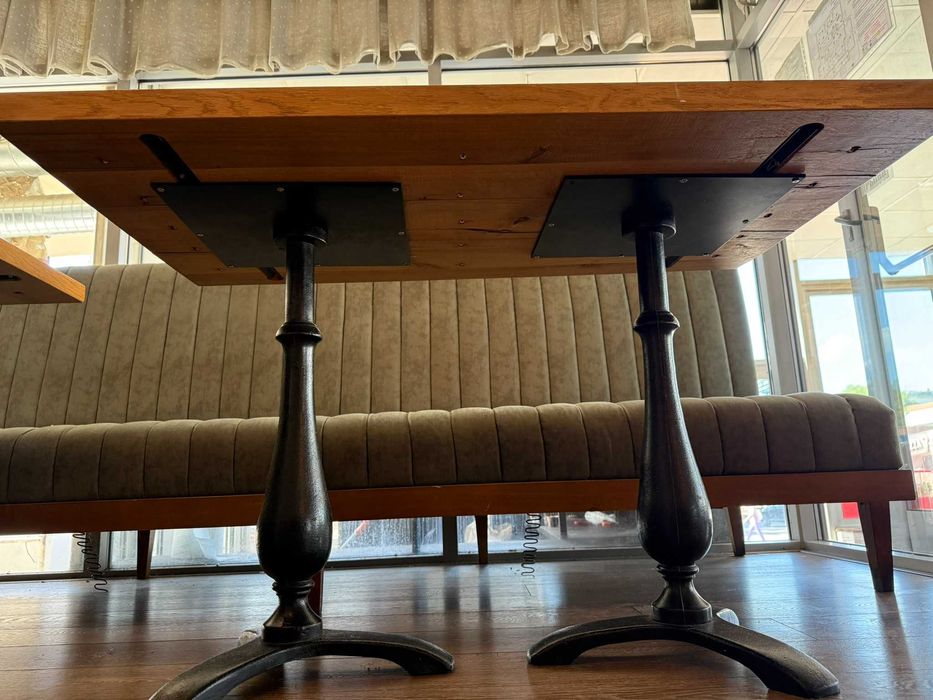 Трапезна маса масив- двойна