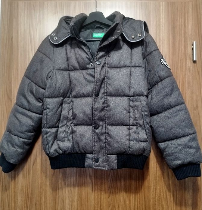 Geaca groasă Benetton copii 140 cm