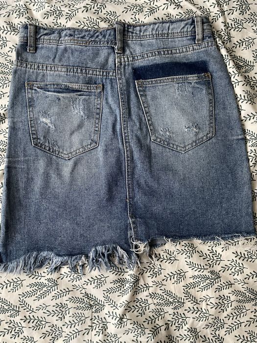 Дамска дънкова пола