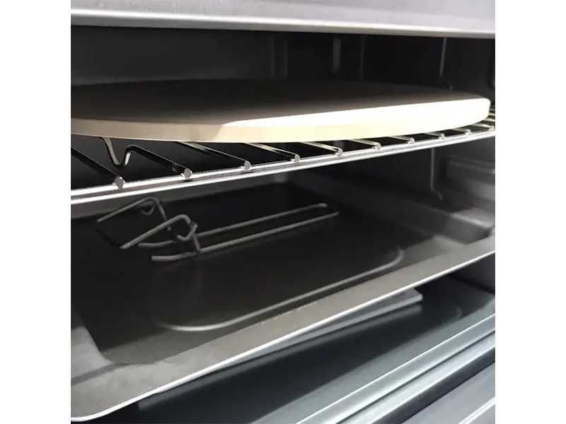 НОВИ! Фурна с таймер камък за пица тавички 24л 1400W Switch on