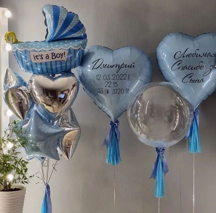 Гелиевые шары.   .