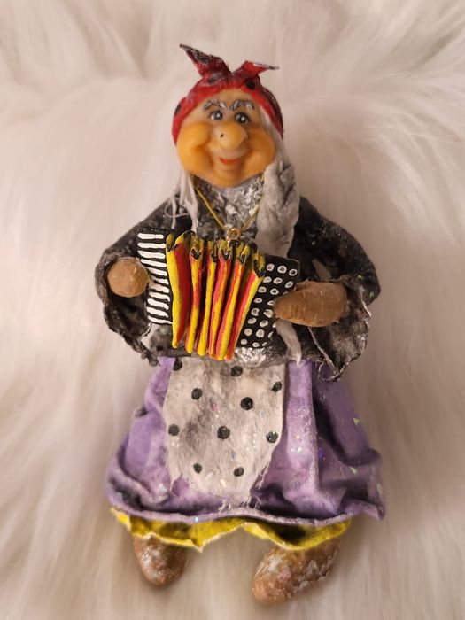 Ватные ёлочные игрушки. Новогодний декор.