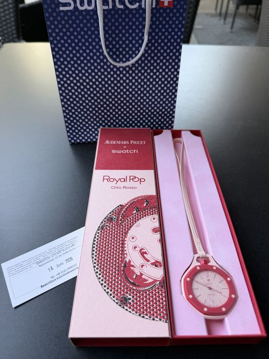 Swatch x AP Royal Pop Otto Rosso