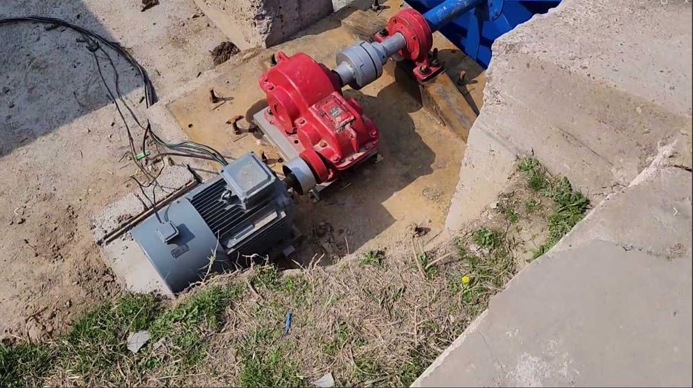 ГЭС микрогес ишлаб турган (мини ГЭС кинетик)