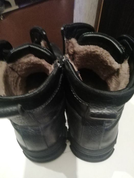 Зимние ботинки полностью натуралка