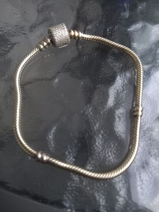 Brăţară din argint 925, cu zirconiu cubic transparent, Pandora