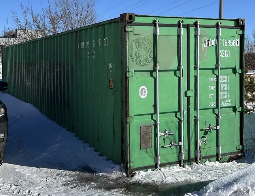 Контейнер 40 футовый морской