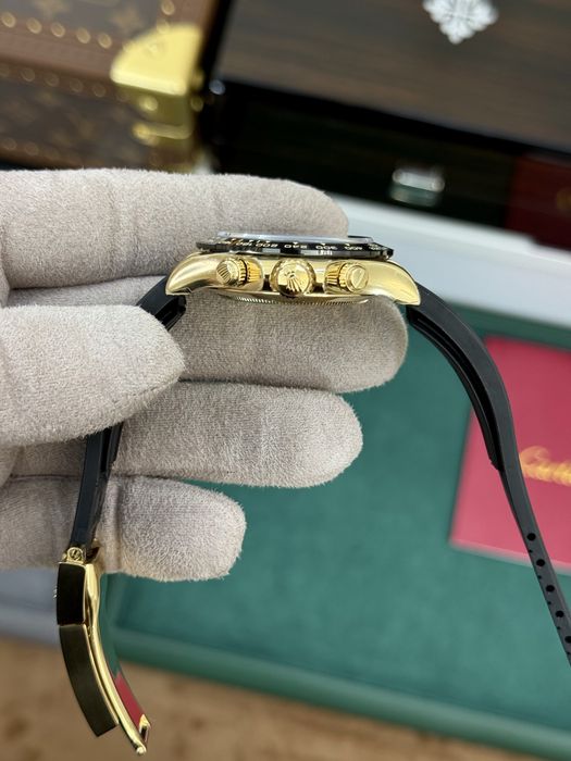 Rox Daytona Oysterflex Yellow Gold