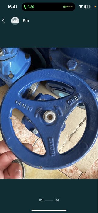 Robineti cu sertar Pana DN 125 PN 16