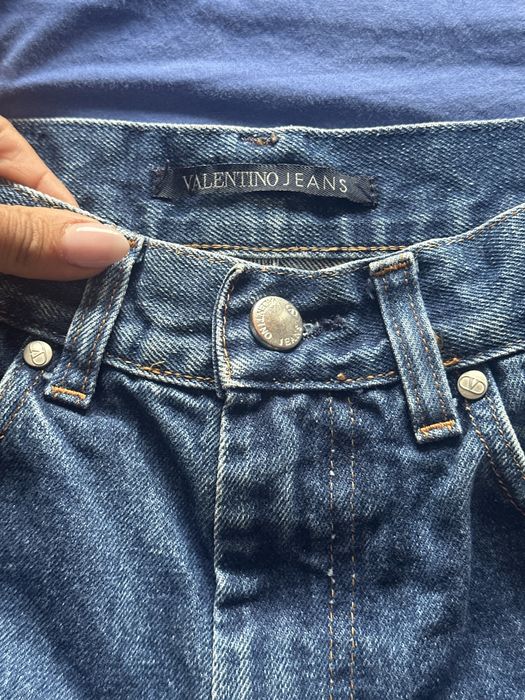 Дамски дънки Valentino, Regular fit, размер М