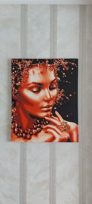 Картина. Портрет. Живопись акрилом