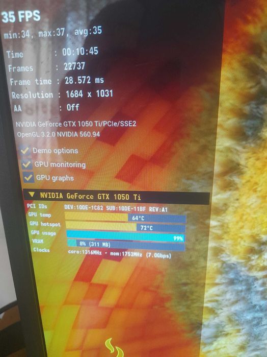 Gtx 1050 ti-4gb видеокарта