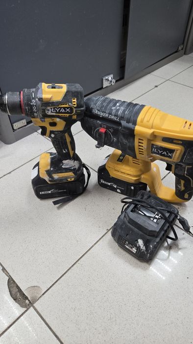 Перфоратор и шуруповерт