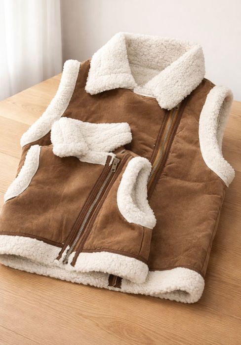 Еднакви елеци за майка и бебе