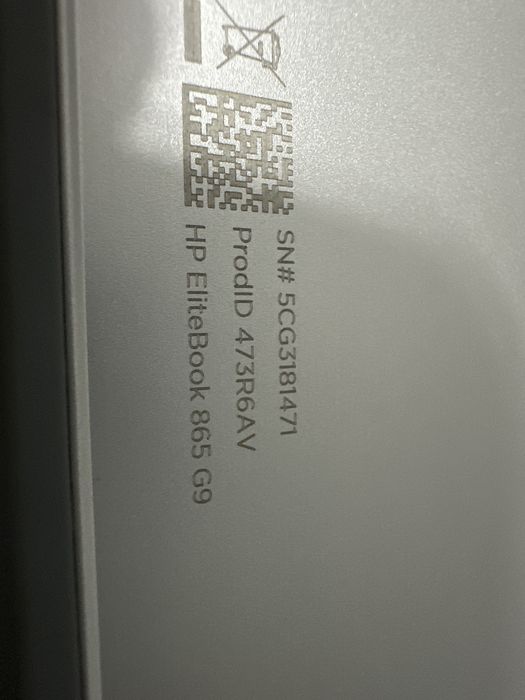 Laptop HP EliteBook 865 G9 AMD Ryzen 5 6600U * Nou