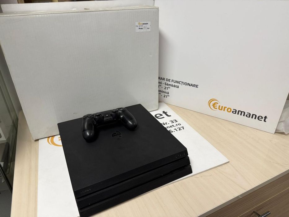 Consola Sony PlayStation 4 Pro, 1TB, Black -T-